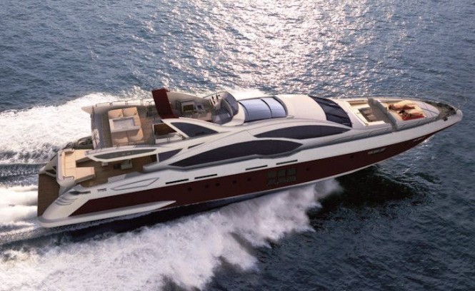 Azimut Grande 120SL motor yacht - the largest boat built by Azimut to date 