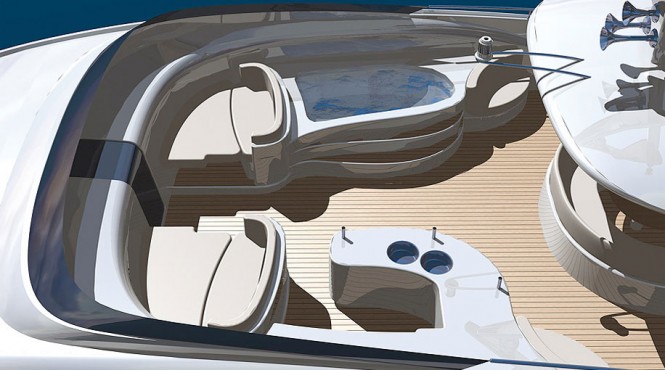 ISA 140 Series motor yacht sundeck ISA 140 Series motor yacht sundeck