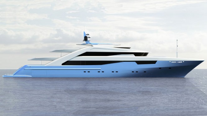 ISA 640 Motor Yacht design by Filippo Rossi and ISA