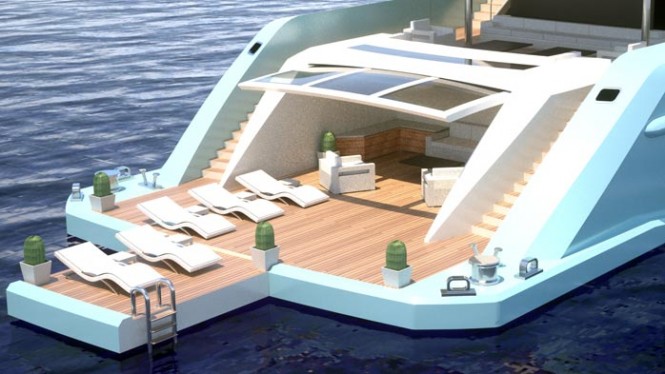 ISA 640 Superyacht design by Filippo Rossi and ISA