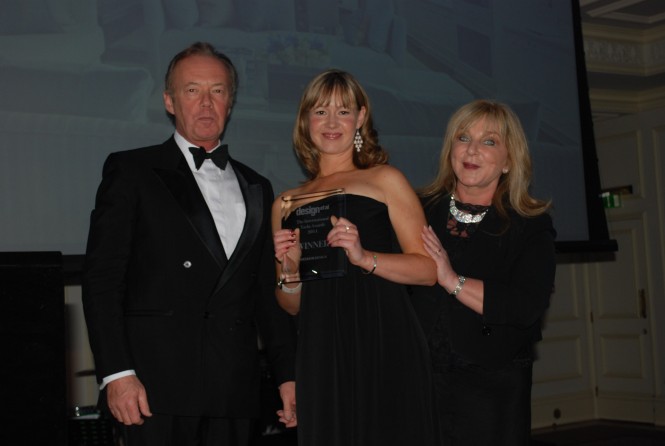 Intarya at the International Yacht Awards Intarya at the International Yacht Awards