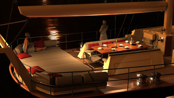 Kestrel 106 Sailing Yacht in build – A superyacht designed by Ron Holland Design 