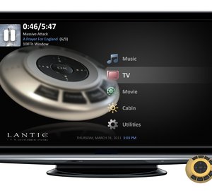 Lantic Entertainment Systems new user interface for superyachts