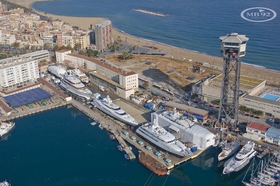 Marina Barcelona 92 (MB’92) — Yacht Charter & Superyacht News