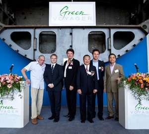 Motor yacht Green Voyager Keel laid in China – A Green Superyacht by Kingship Marine