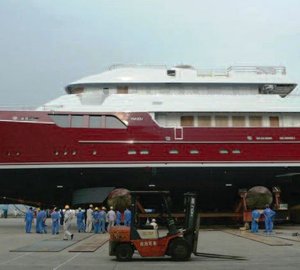 Motor yacht Mazu, Cheoy Lee’s 5000th yacht nearing completion