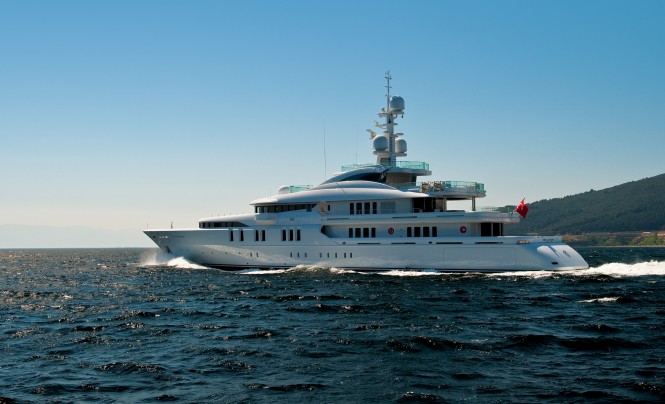 Motor yacht Talisman C by Proteksan Turquoise during her Sea Trials