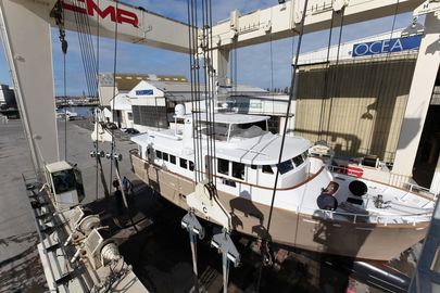OCEA Classic 72 motor yacht ALDABRA launched by OCEA Shipyard