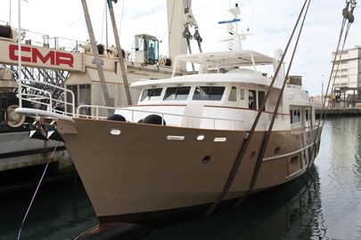 OCEA Classic 72 motor yacht ALDABRA launched by OCEA Shipyard