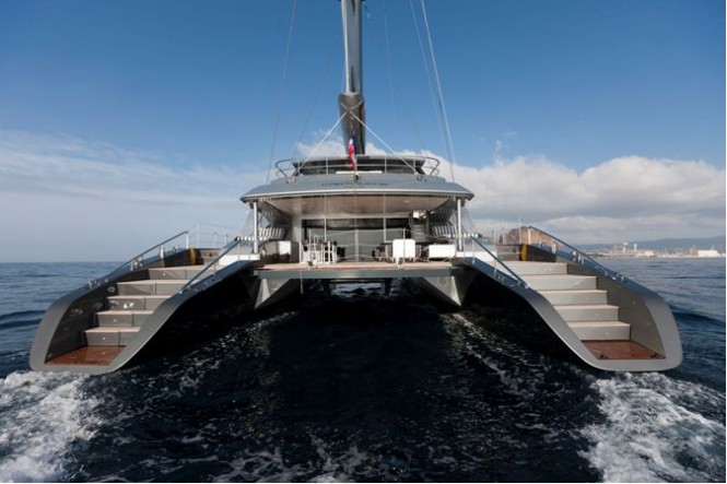 Sailing Yacht Cartouche Delivered A Blue Coast 95 Catamaran Yacht Charter Superyacht News