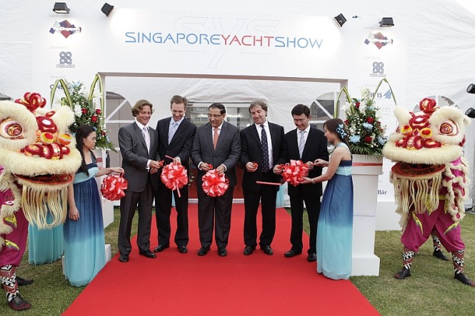 Senior Minister of State for Trade and Industry, Singapore, Mr. S Iswaran opened the much-anticipated inaugural Singapore Yacht Show at the ONE°15 Marina Club