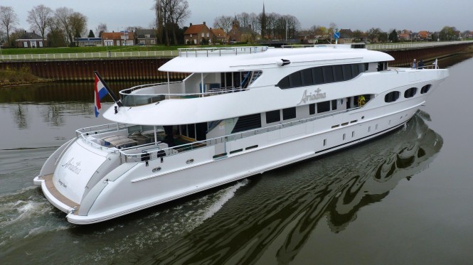 The Heesen Yacht Ariandna pre-launch - photography by Rene Keuvelaar