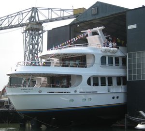 44.9m Hakvoort motor yacht PAMELA V by Diana Yacht Design launched by Hakvoort
