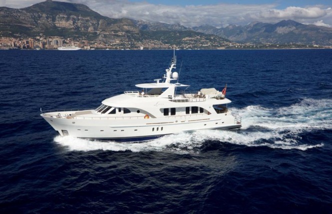 Fourth Moonen 97 Motor yacht Sistership: the third Moonen 97 Superyacht Livia