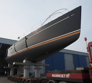 Sailing yacht Ameena re launched by Jongert - The First Jongert refit of 2011