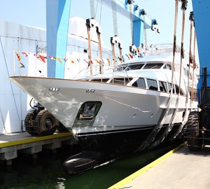 Motor yacht Domani launched by Benetti - A new Benetti Classic 121