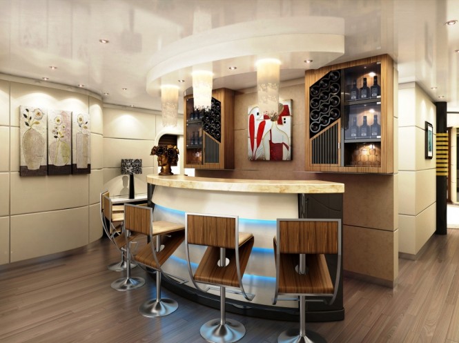 Natural Evolution yacht design concept Bars