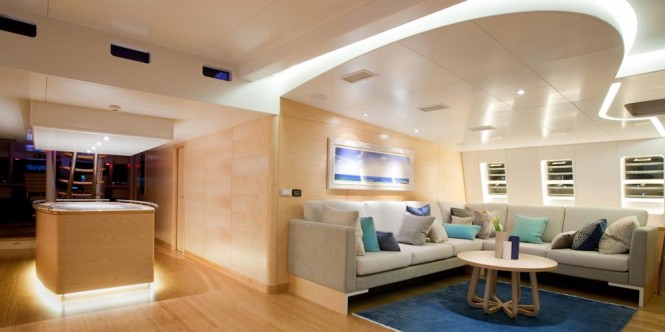 Necker Bell yacht Interior