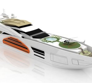 Carlo Cafiero presents his new 90 metre Luxury Yacht Design