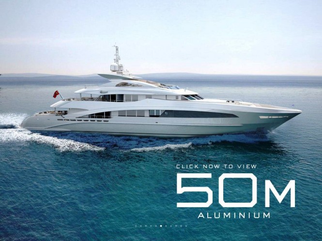 New Heesen 50 metre Aluminium Superyacht