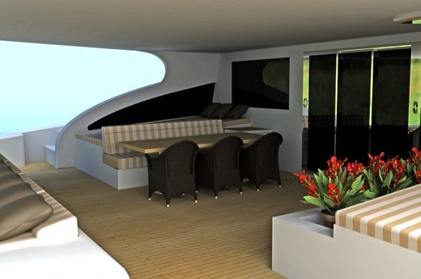 New Sunreef 82 Double Deck Sailing Catamaran Cockpit by Sunreef Yachts New Sunreef 82 Double Deck Sailing Catamaran Cockpit by Sunreef Yachts