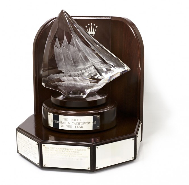 Rolex Yachtsman & Yachtswoman of the Year Awards Trophy