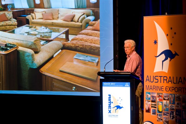 Ron Holland, Ron Holland Design at ASMEX 2011 Ron Holland, Ron Holland Design at ASMEX 2011