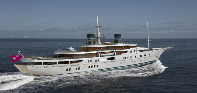 The 111m Vintage Motor Yacht by Blohm + Voss rendering