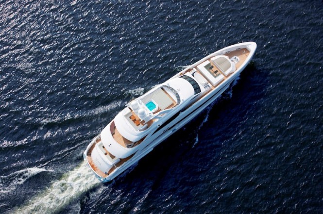 The 44 m Heesen yacht Jems