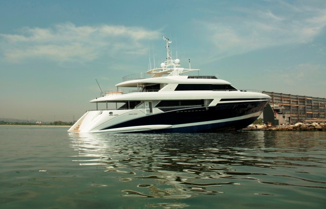 The Bilgin 145 yacht TATIANA is launched