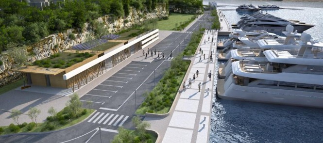 The Croatia MANDALINA MARINA & YACHT CLUB Marina for Superyachts The Croatia MANDALINA MARINA & YACHT CLUB Marina for Superyachts