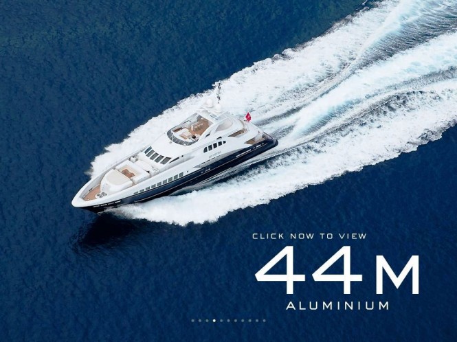 The Heesen 44 m motor yacht