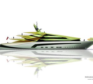 85m Luxury Yacht Iwana design by Alex McDiarmid