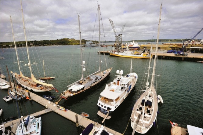 Yachts Adela Andromeda Dardanella Constance May 2011 Yachts Adela Andromeda Dardanella Constance May 2011