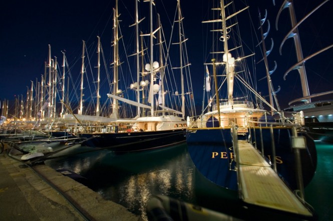 2011 Superyacht Cup in Palma - A full fleet of superyachts entered and several new sponsors.