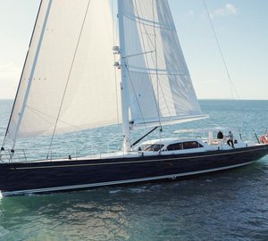 30m Sailing Yacht Antares III by Yachting Developments Sets Sail