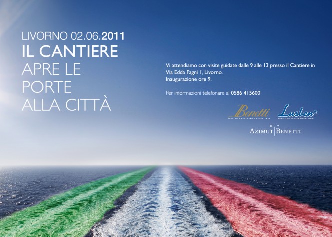 Benetti Shipyard opens its doors to the public 