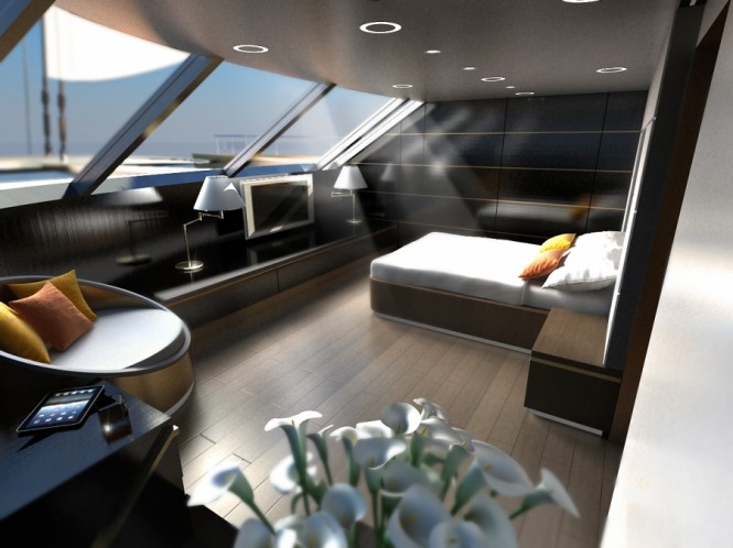 Blue Coast 88 catamaran - interior
