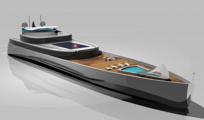 Blue Dream II Yacht by Aras Kazar Designs