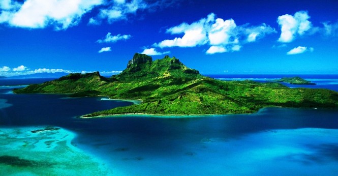 Bora Bora in French Polynesia