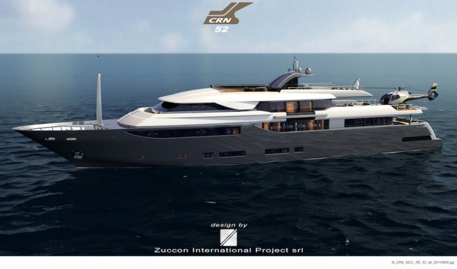 CRN 52m Classic superyacht exterior