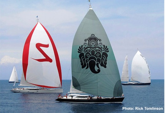 Dubois-Cup 2011 - Image by Rick Tomlinson - Yachts Ganesha Zefira and Twizzle finishing the race Dubois-Cup 2011 - Image by Rick Tomlinson - Yachts Ganesha Zefira and Twizzle finishing the race