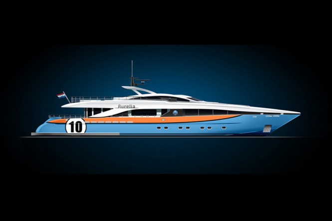 Heesen 37 motor yacht Aurelia