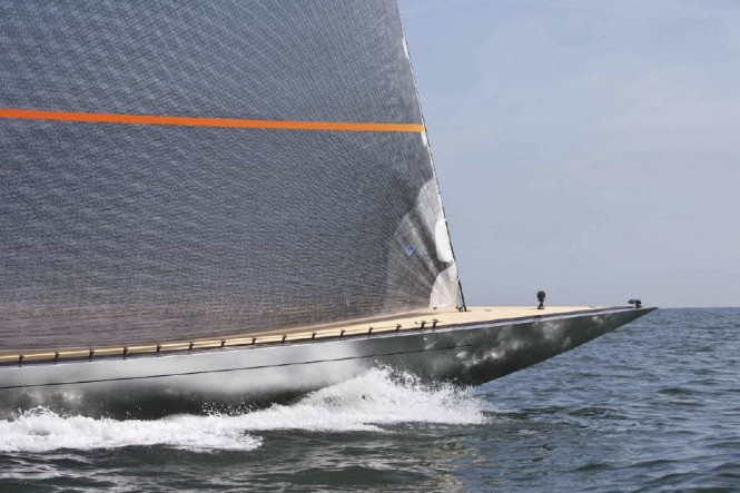 Hoek 115 F-Class Classic Sailing Yacht Fire Fly - Image courtesy of Hoek Design
