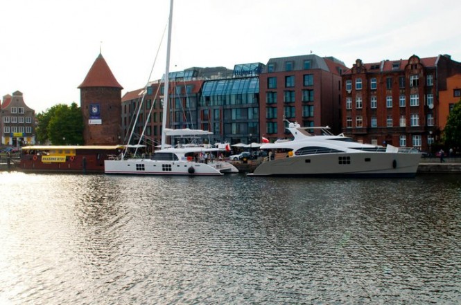 Launch of Sunreef 70 Power yacht Damrak II and sailing yacht In the Wind