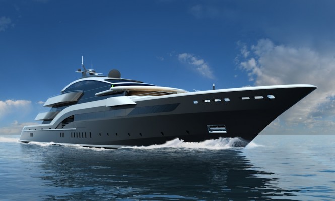Luiz De Basto designed Oceanco DP009 Superyacht