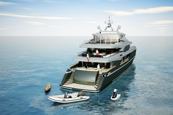 Mondo Marine 54m motor yacht by Luca Dini Design