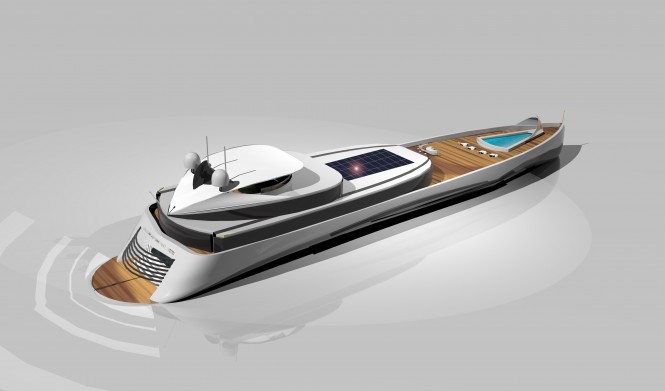 Motor Yacht Blue Dream II designed by Aras Kazar Designs