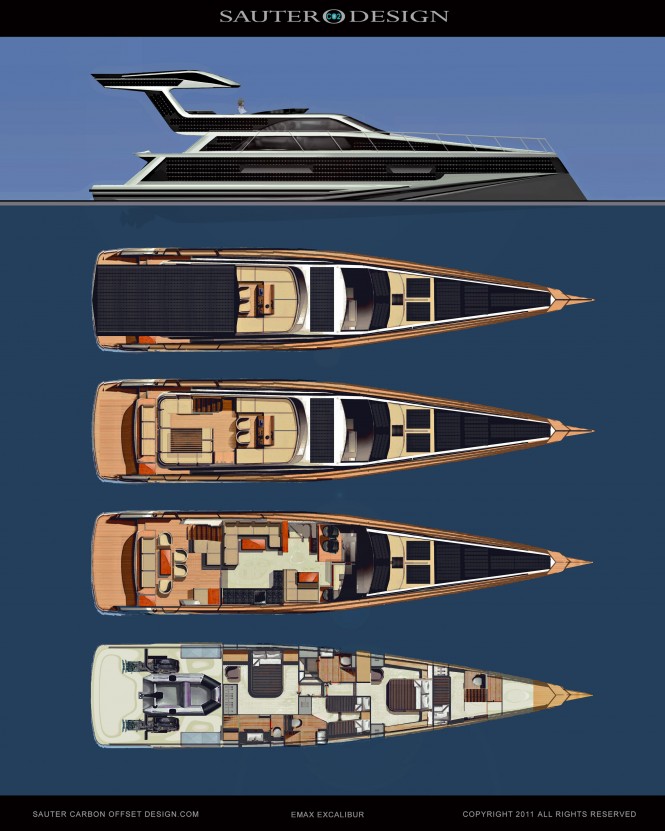 NedShip Emax Excalibur 22m Layout