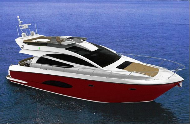 New Horizon E54 motor yacht